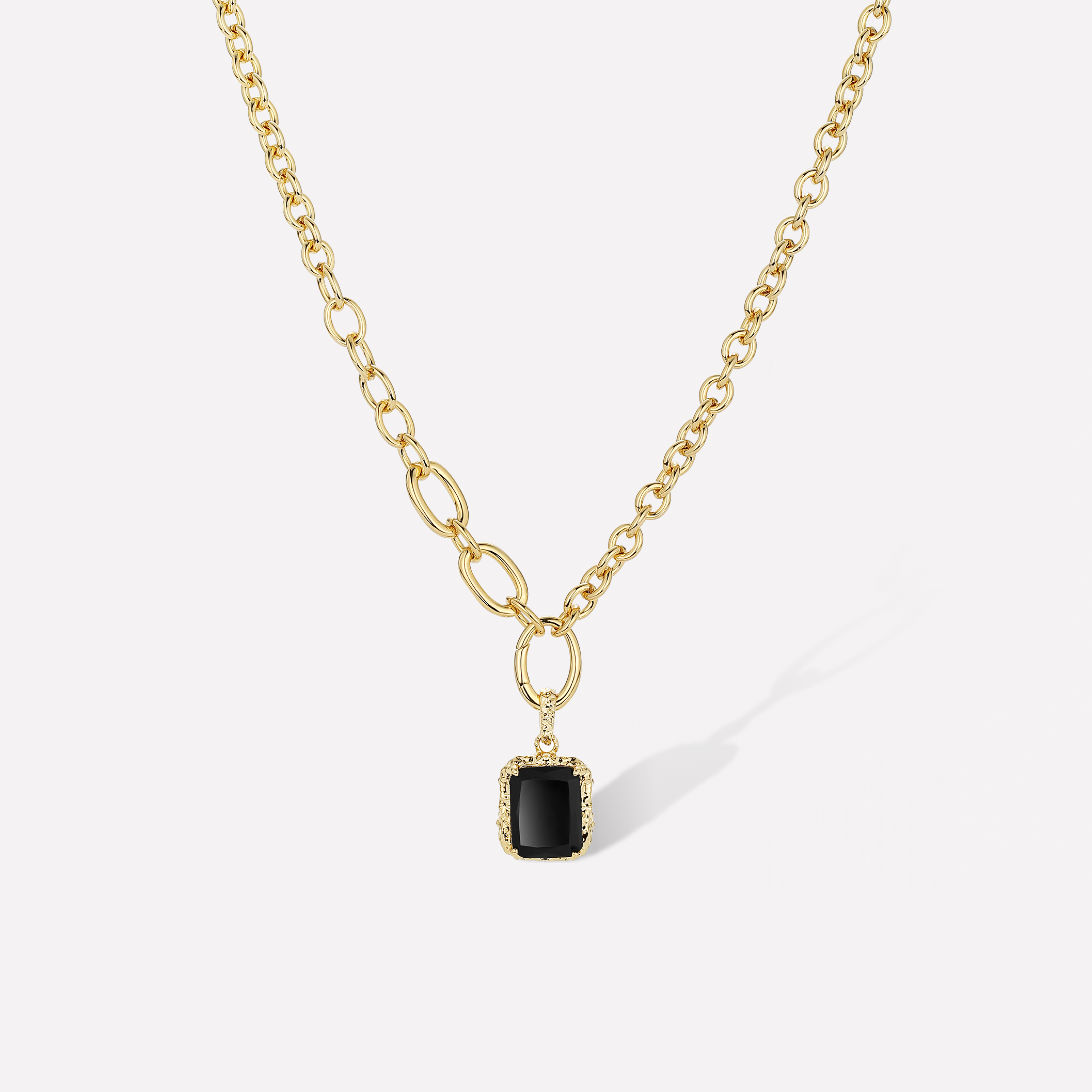 Agate Lava Necklace